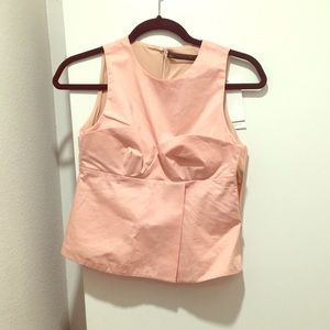 Zara NWT pink top size xs